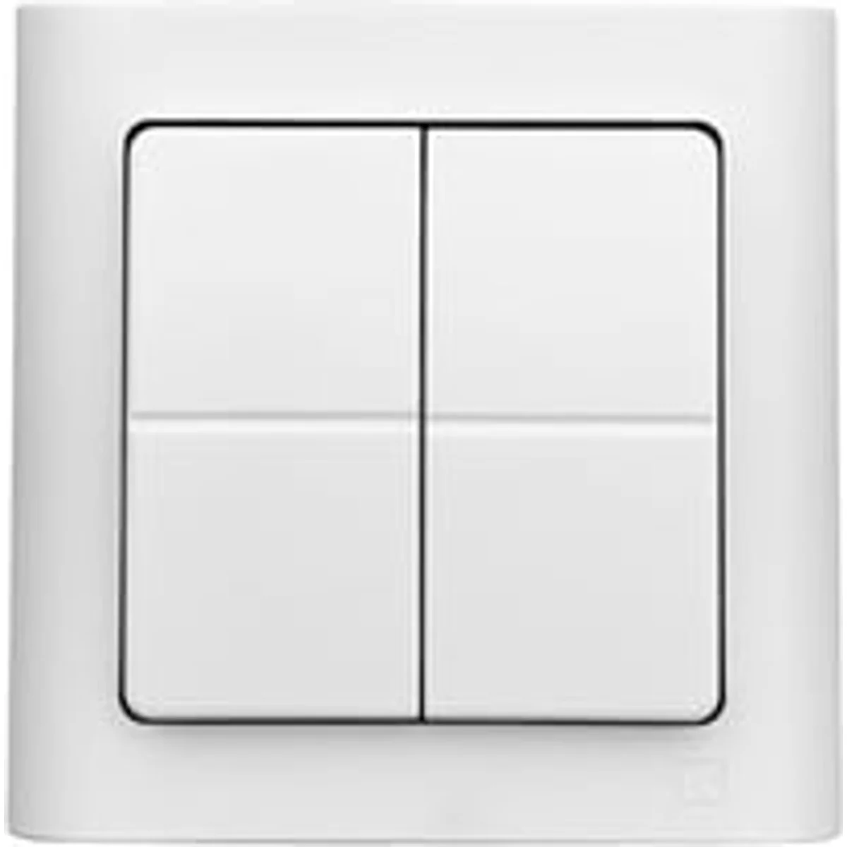 WS2-216B ELKO Pure White Smart Device 2 buttons
