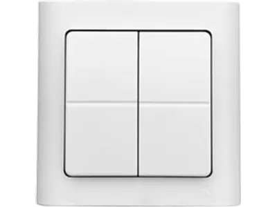 WS2-216B ELKO Pure White Smart Device 2 buttons