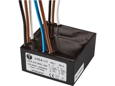 Licht Team relay 240V AC, 2 chanel 10A