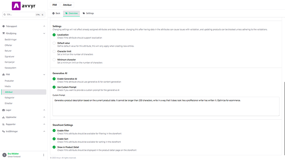 Avvyr Platform Screenshot six
